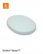 Sleepi Mini V3 ovál lepedő - Dots Sage Dots Sage Sleepi Mini V3 ovál lepedő - Dots Sage Dots Sage